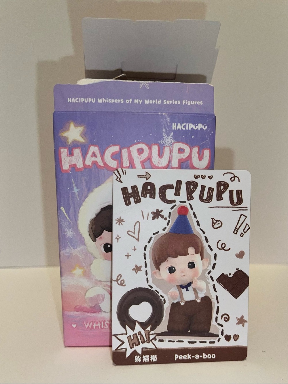 HACIPUPU Whisper of My World Peek-a-boo Figure